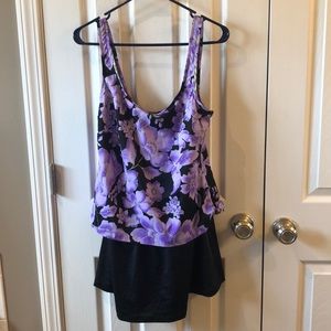 Maxine of Hollywood 1 piece swimsuit